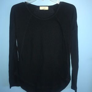 Black long sleeve shirt